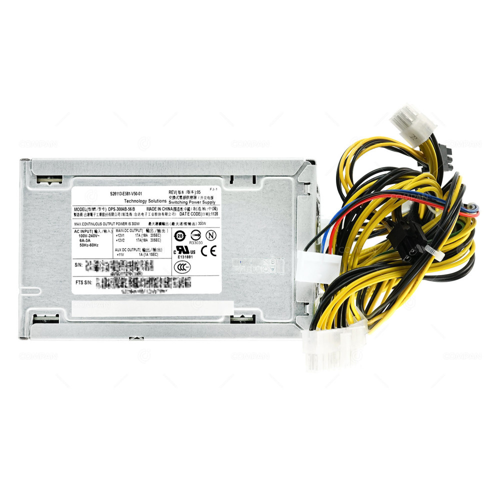 S26113-E581-V50-01  FUJITSU POWER SUPPLY 300W 240V FOR TX1330 M3